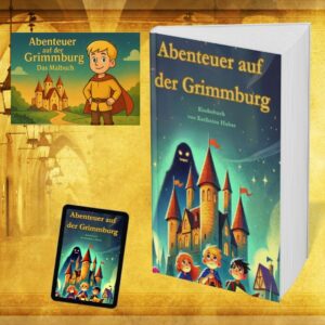 Buch ebook und malbuch als bild